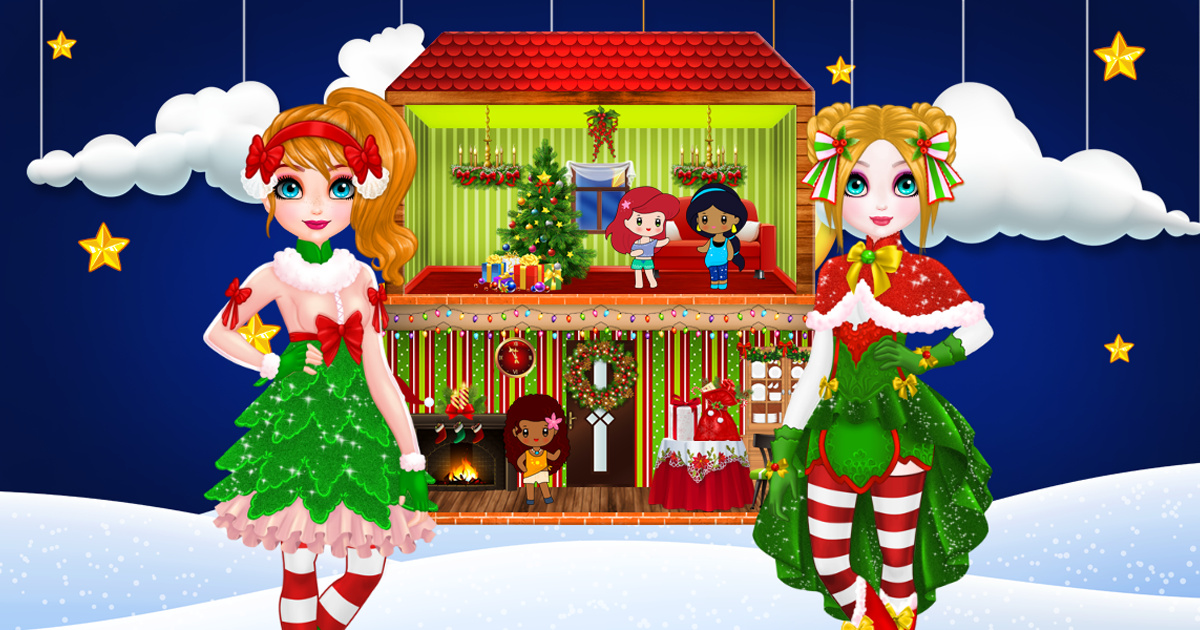 Image Christmas Puppet Princess House