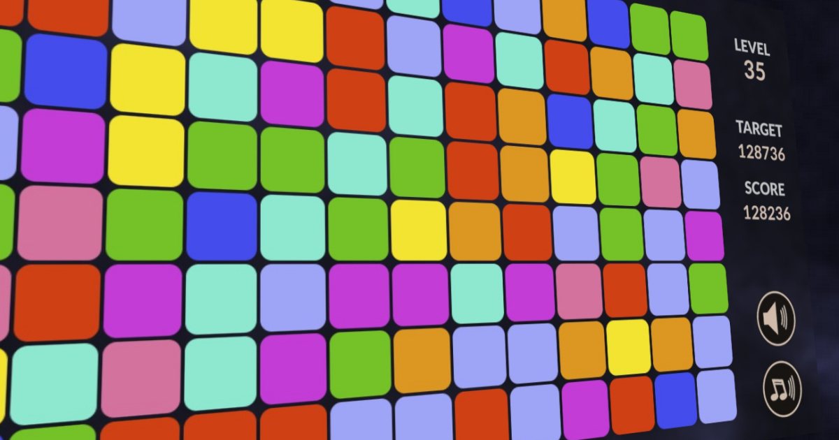 Image Color Blocks Collapse 24